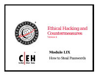 CEHv6 Module 59 How to Steal Passwords.pdf